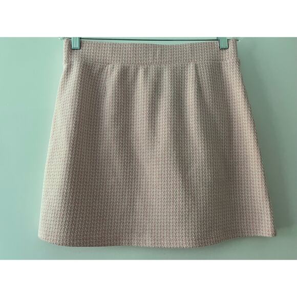Ann Taylor Loft Petites Light Pink and White Preppy Skirt SizeM - Picture 4 of 10